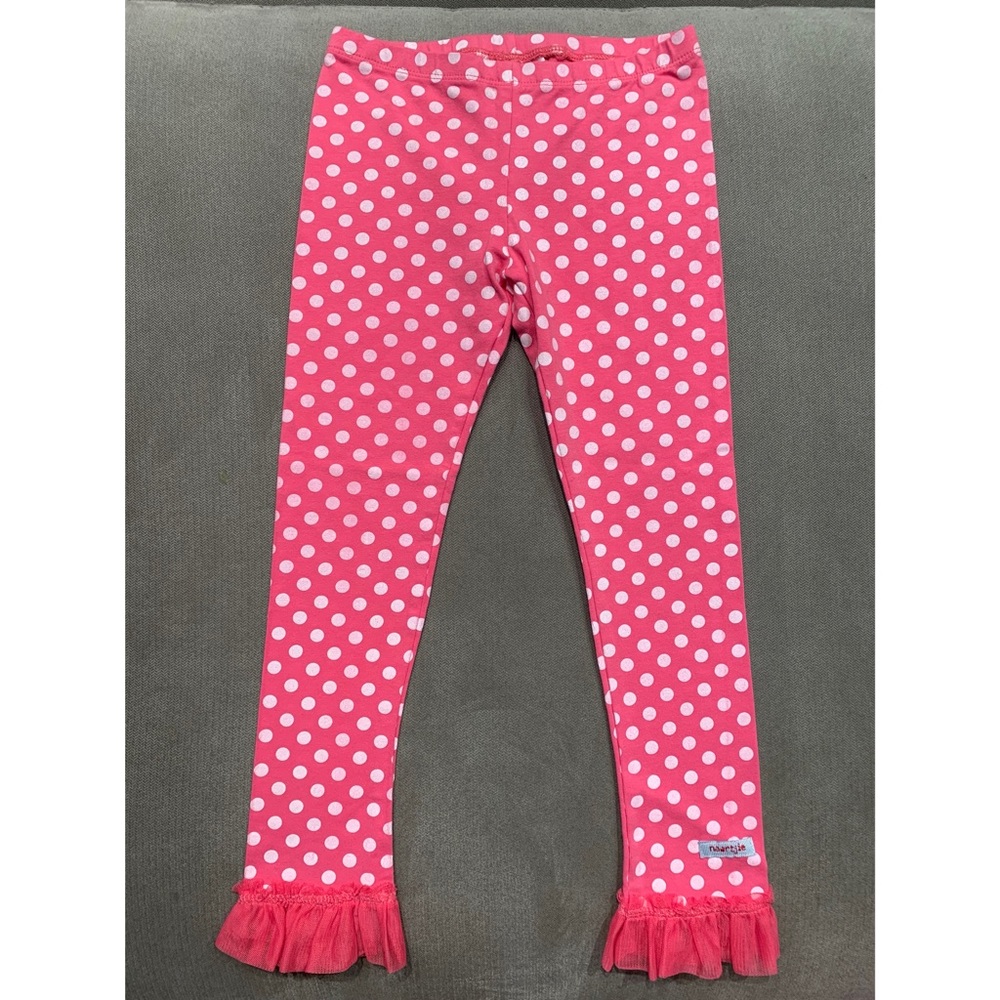 Pink Polka Dots Leggings